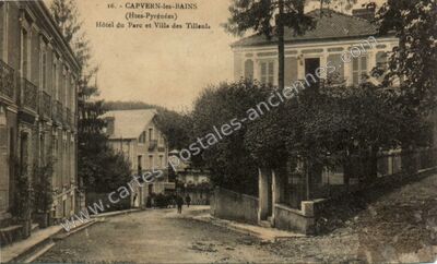 Carte postale ancienne Capvern les Bains — Capvern (Hautes-Pyrénées)