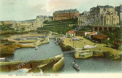 Carte postale ancienne Biarritz — Biarritz (Pyrénées-Atlantiques)