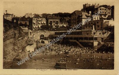 Carte postale ancienne Le Port vieux — Biarritz (Pyrénées-Atlantiques)