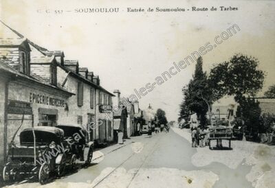 Carte postale ancienne Soumoulou — Hasparren (Pyrénées-Atlantiques)