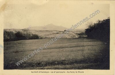 Carte postale ancienne Golf d'Hendaye — Hendaye (Pyrénées-Atlantiques)