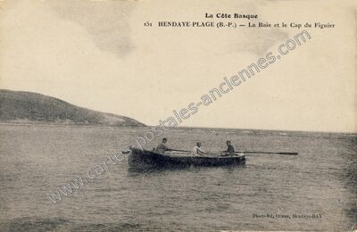 Carte postale ancienne Hendaye Plage — Hendaye (Pyrénées-Atlantiques)