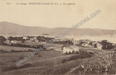 Carte postale ancienne Hendaye Plage — Hendaye (Pyrénées-Atlantiques)
