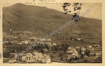 Carte postale ancienne Vallée de la Nive — Ispoure (Pyrénées-Atlantiques)