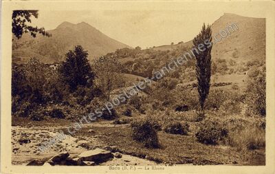 Carte postale ancienne La Rhune — Sare (Pyrénées-Atlantiques)