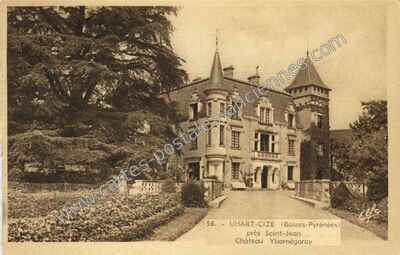 Carte postale ancienne Uhart Cize Cha — Uhart-Cize (Pyrénées-Atlantiques)
