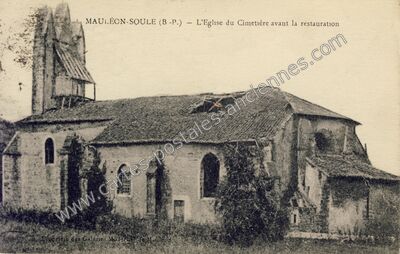 Carte postale ancienne Mauleon Soule — Mauléon-Licharre (Pyrénées-Atlantiques)