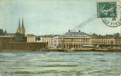 Carte postale ancienne Vue Générale — Bayonne (Pyrénées-Atlantiques)