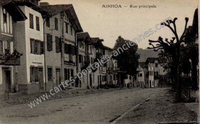 Carte postale ancienne Ainhoa — Ainhoa (Pyrénées-Atlantiques)