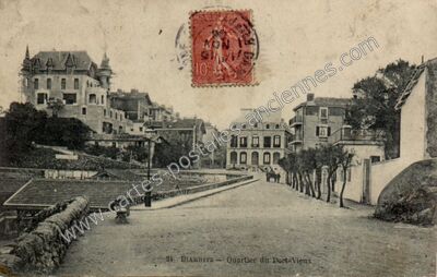 Carte postale ancienne Quartier du Port-Vieux — Biarritz (Pyrénées-Atlantiques)