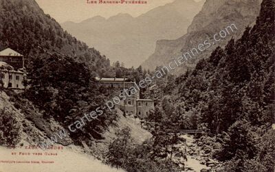 Carte postale ancienne Eaux Bonnes — Eaux-Bonnes (Pyrénées-Atlantiques)