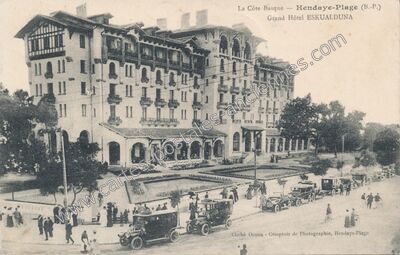 Carte postale ancienne Hendaye Plage — Hendaye (Pyrénées-Atlantiques)