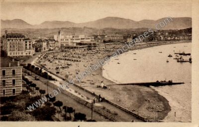 Carte postale ancienne St Jean de Luz — Saint-Jean-de-Luz (Pyrénées-Atlantiques)