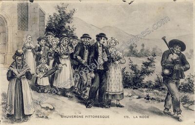 Carte postale ancienne Auvergne Pittoresque — Non Localisée (Puy-de-Dôme)