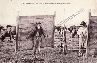 Carte postale ancienne Auvergne — Non Localisée (Puy-de-Dôme)