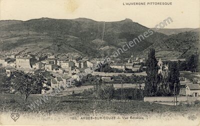 Carte postale ancienne Ardes sur Couze — Ardes (Puy-de-Dôme)