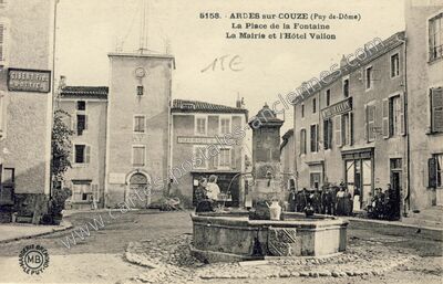 Carte postale ancienne Ardes sur Couze — Ardes (Puy-de-Dôme)