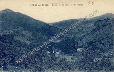 Carte postale ancienne Ardes sur Couze — Ardes (Puy-de-Dôme)