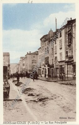Carte postale ancienne Ardes sur Couze — Ardes (Puy-de-Dôme)