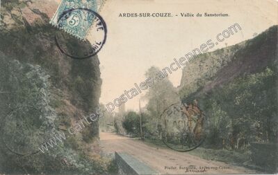 Carte postale ancienne Ardes sur Couze — Ardes (Puy-de-Dôme)