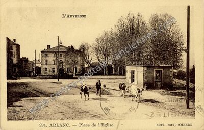 Carte postale ancienne Arlanc — Arlanc (Puy-de-Dôme)