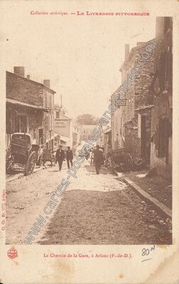 Carte postale ancienne Le Livradois Pittoresque — Arlanc (Puy-de-Dôme)