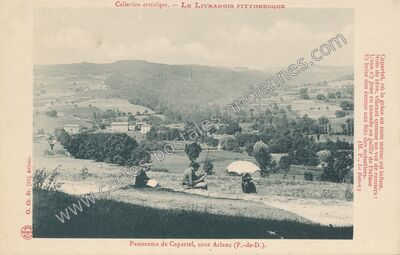 Carte postale ancienne Le Livradois Pittoresque — Arlanc (Puy-de-Dôme)
