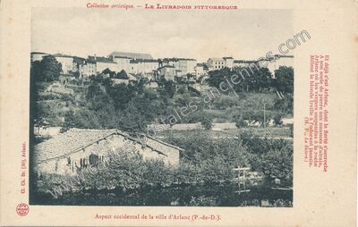 Carte postale ancienne LE LIVRADOIS PITTORESQUE — Arlanc (Puy-de-Dôme)