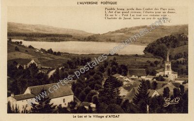 Carte postale ancienne Aydat — Aydat (Puy-de-Dôme)