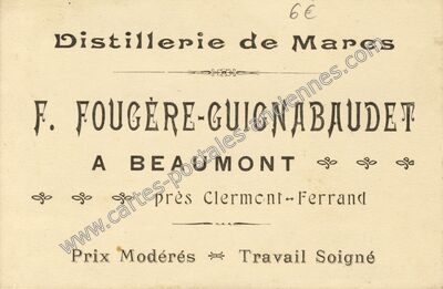 Carte postale ancienne Beaumont — Beaumont (Puy-de-Dôme)