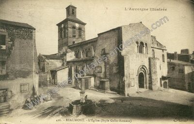 Carte postale ancienne Beaumont — Beaumont-lès-Randan (Puy-de-Dôme)