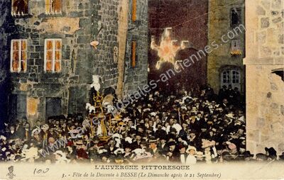 Carte postale ancienne Besse — Besse-et-Saint-Anastaise (Puy-de-Dôme)