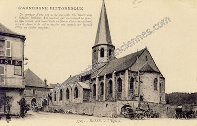 Carte postale ancienne Besse — Besse-et-Saint-Anastaise (Puy-de-Dôme)