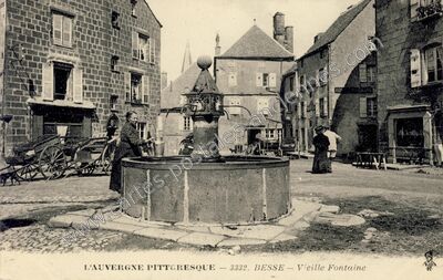 Carte postale ancienne Besse — Besse-et-Saint-Anastaise (Puy-de-Dôme)