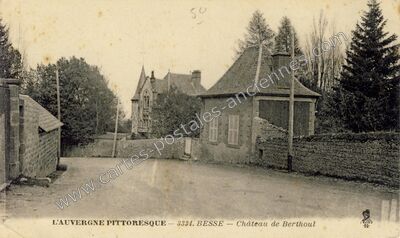 Carte postale ancienne Besse — Besse-et-Saint-Anastaise (Puy-de-Dôme)