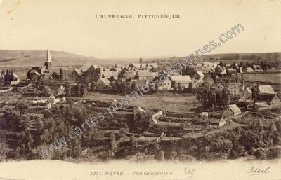 Carte postale ancienne Besse — Besse-et-Saint-Anastaise (Puy-de-Dôme)