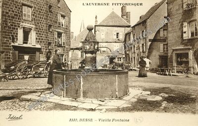 Carte postale ancienne Besse — Besse-et-Saint-Anastaise (Puy-de-Dôme)