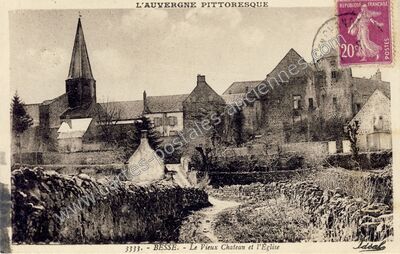 Carte postale ancienne Besse — Besse-et-Saint-Anastaise (Puy-de-Dôme)