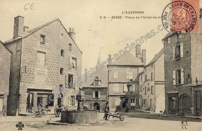 Carte postale ancienne Besse — Besse-et-Saint-Anastaise (Puy-de-Dôme)