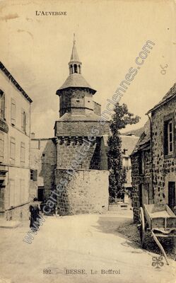 Carte postale ancienne Besse — Besse-et-Saint-Anastaise (Puy-de-Dôme)