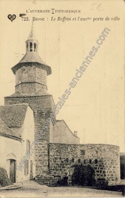 Carte postale ancienne Besse — Besse-et-Saint-Anastaise (Puy-de-Dôme)