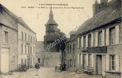 Carte postale ancienne Besse — Besse-et-Saint-Anastaise (Puy-de-Dôme)
