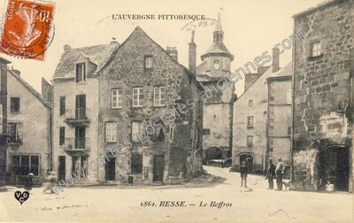 Carte postale ancienne Besse — Besse-et-Saint-Anastaise (Puy-de-Dôme)