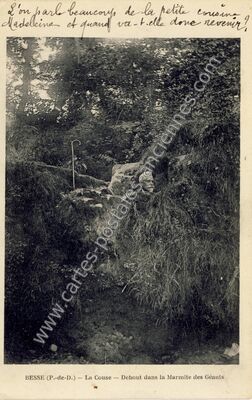Carte postale ancienne Besse — Besse-et-Saint-Anastaise (Puy-de-Dôme)