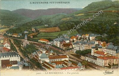 Carte postale ancienne L'Auvergne pittoresque — La Bourboule (Puy-de-Dôme)