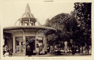 Carte postale ancienne La Bourboule — La Bourboule (Puy-de-Dôme)