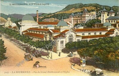 Carte postale ancienne L'AUVERGNE PITTORESQUE — La Bourboule (Puy-de-Dôme)