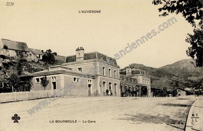 Carte postale ancienne L'Auvergne — La Bourboule (Puy-de-Dôme)