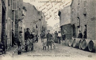 Carte postale ancienne L'AUVERGNE PITTORESQUE — Brassac-les-Mines (Puy-de-Dôme)