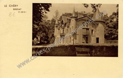 Carte postale ancienne Le Chéry — Brenat (Puy-de-Dôme)